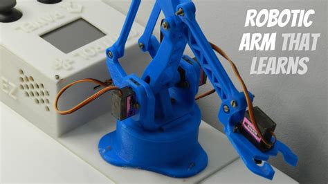 How to Build a Robotic Arm that Learns | ft. Arduino Mega, EEZYbotARM - YouTube