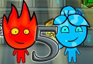 FIREBOY AND WATERGIRL 5: ELEMENTS free online game on Miniplay.com