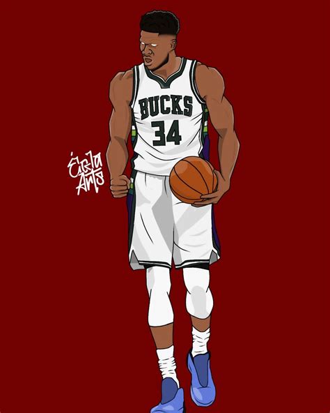 Drawing Giannis Antetokounmpo | Drawings, Art, Movie posters