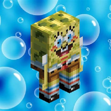 SpongeBob SquarePants texture for Warden 1.20.2/1.20.1/1.20/1.19.2/1.19 ...