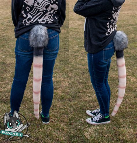 Opossum Tail by PocketWolfFursuits on DeviantArt