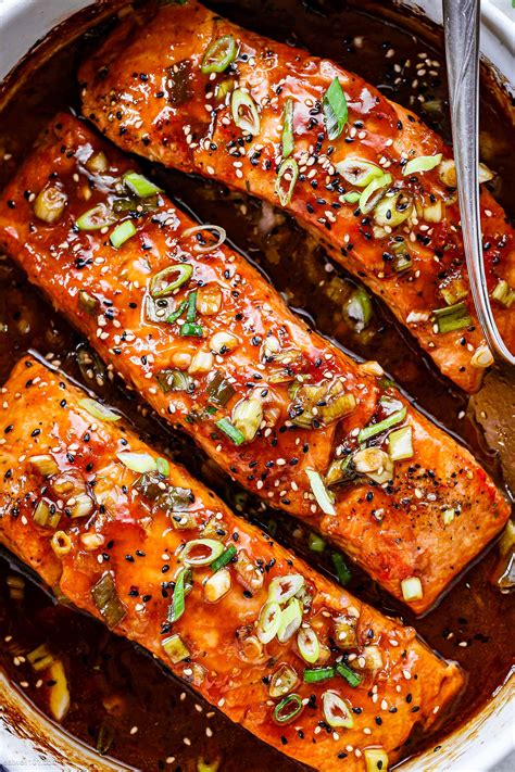 Baked Teriyaki Salmon Recipe – How to Make Baked Salmon Teriyaki — Eatwell101