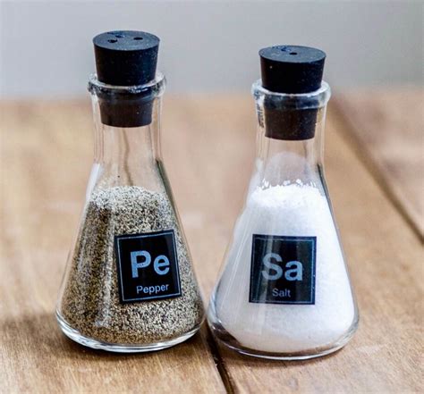 Science Flask Salt & Pepper Shakers — Tools and Toys