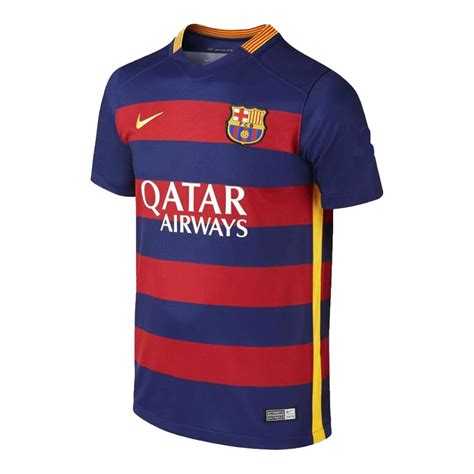 Barcelona Jersey Custom Home Soccer Retro Jersey 2015/16 | Best Soccer Store