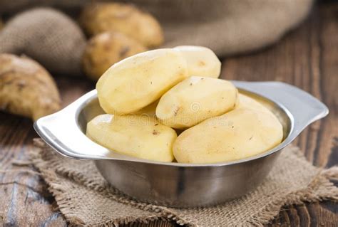 Peeled Potatoes stock image. Image of fresh, healthy - 44073909