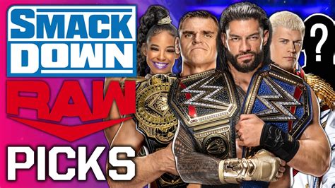 WWE SmackDown & Raw Draft 2023 Picks REVEALED, NXT Call-Ups & Huge ...