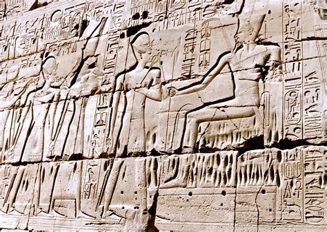 Sunken Relief sculpture at Karnak | Seen here at Karnak in E… | Flickr