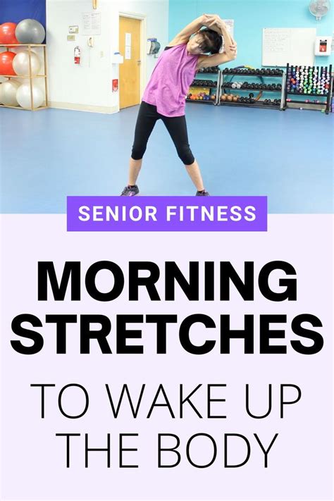 Morning stretches for seniors Stretching For Seniors, Morning Stretches ...