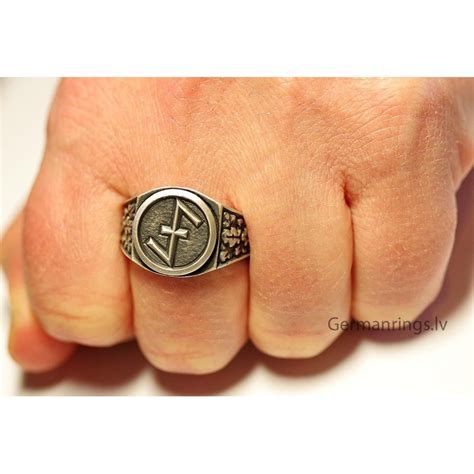 German ww2 Wolfsangel rune ring for sale