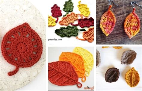 15 Best Crochet Patterns for Fall Leaves