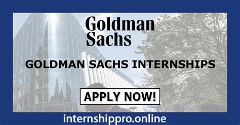 Goldman Sachs Internship Summer Program 2024