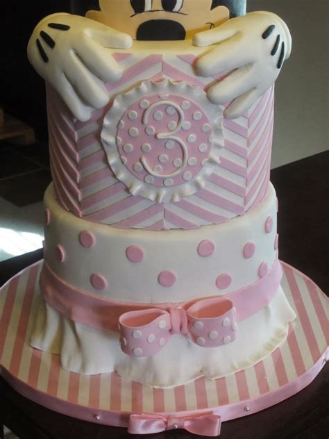 J's Cakes: Minnie Mouse 3rd Birthday Cake