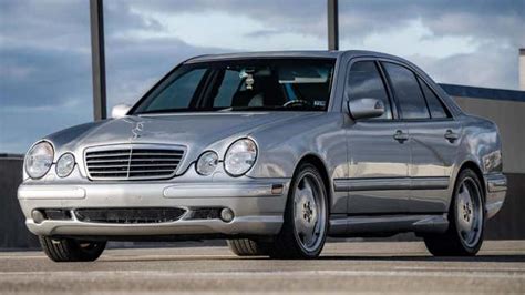 This Mercedes E55 AMG Has a Manual From a Chrysler Crossfire