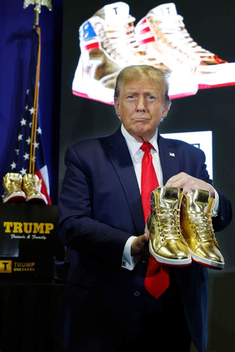 Trump Debuts Own-Brand $399 Shoes at ‘Sneaker Con’