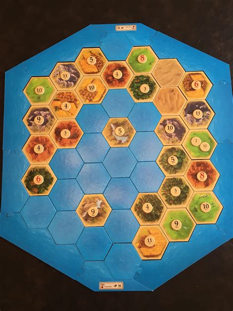 Custom Scenario Map: The Golden Lake : r/Catan