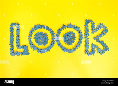 Word spelled with objects hi-res stock photography and images - Alamy