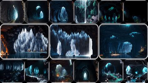 ArtStation - 100 Caves Wonders Landscape - Environment References | 6K ...