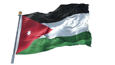 Jordan Flag PNG 12300961 PNG