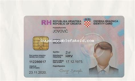 Croatia Id Card Fake Scannable - Scannable Fake Id | Buy Best Fake Id ...