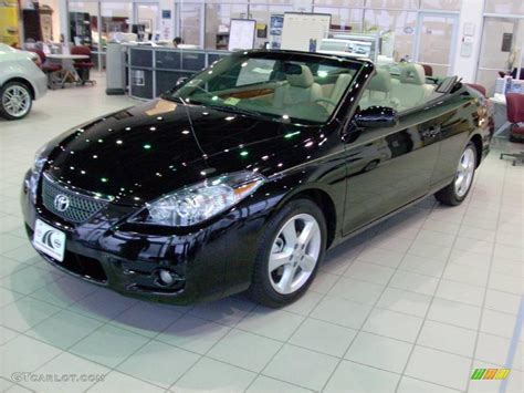 2008 Black Toyota Solara SLE V6 Convertible #5054435 | GTCarLot.com - Car Color Galleries