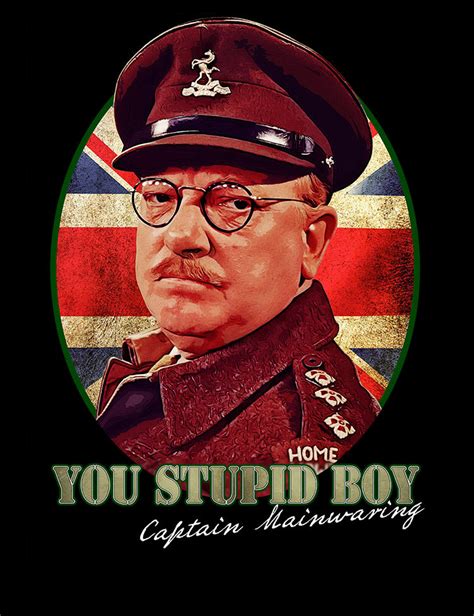 Dad's Army Captain Mainwaring T-Shirt – Hellwood Outfitters