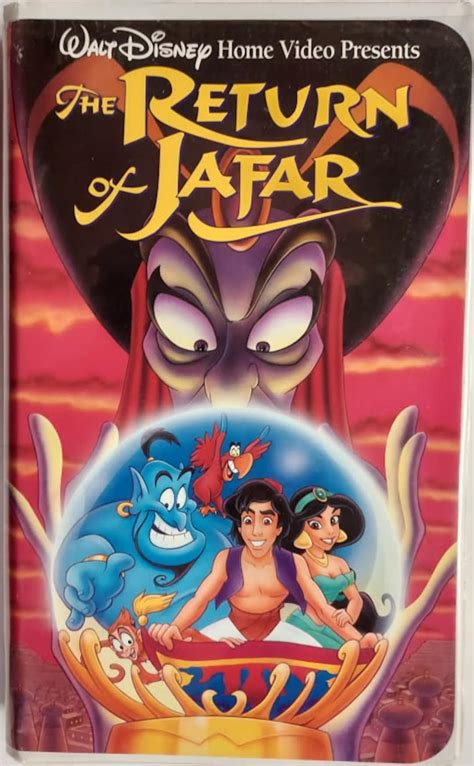 VHS Used 1994 Walt Disney Movie Titled the Return of Jafar - Etsy