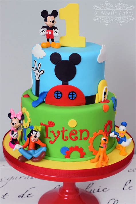 Pin by Starla Kingsford on Party Ideas | Mickey birthday cakes, Mickey ...