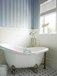 Bathrooms in Pale Blue and White - Panda's House