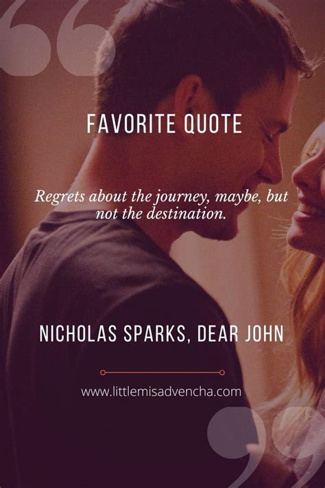 30-Day Blog Challenge: My Favorite Book | Dear john quotes, Dear john book, Movie love quotes