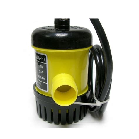 Water Pump DC 24V 34W Small & Powerful Submersible 690GPH Max Lift 3m ...