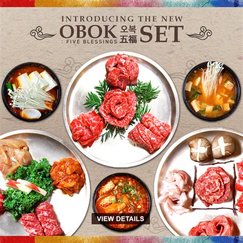 Introducing the NEW miss KOREA BBQ OBOK SET MENUS: Longevity, Happiness ...