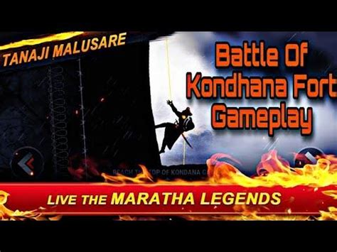 Battle Of Kondhana Fort /Leagend of maratha warrior Gameplay/ @Timepass Gaming TP / - YouTube