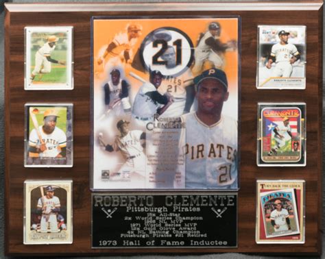 Roberto Clemente Hall of Fame - Colts Sports Collectibles