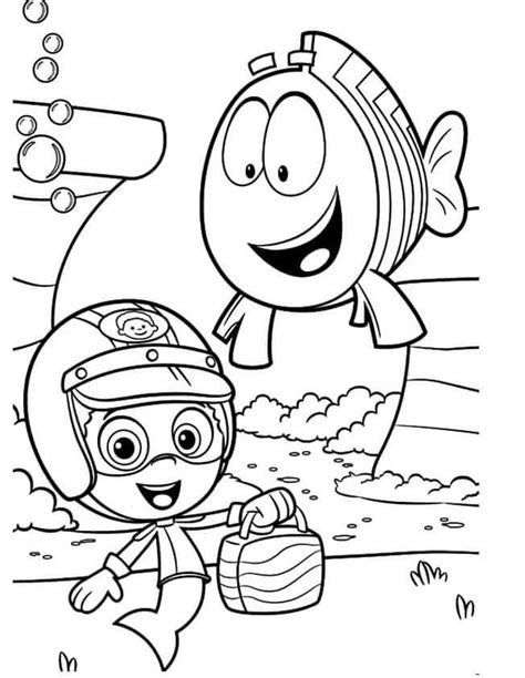 Mr. Grouper And The Guppy Racer coloring page - Download, Print or ...