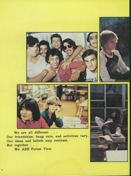 Explore 1981 Forest View High School Yearbook, Arlington Heights IL - Classmates