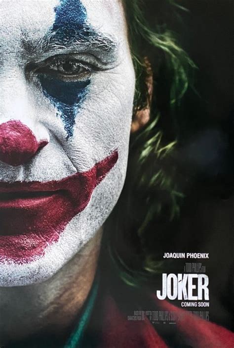 Original Joker Movie Poster - Joaquin Phoenix - Batman - Gotham City