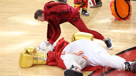 Conor McGregor sends Miami Heat mascot to hospital following punch, per report | CNN