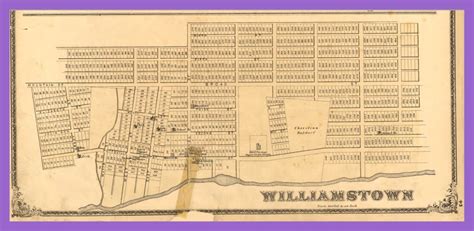 Map of Williamstown, 1875 – Lykens Valley: History & Genealogy