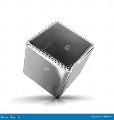 Metal Cube Stock Images - Image: 23229294