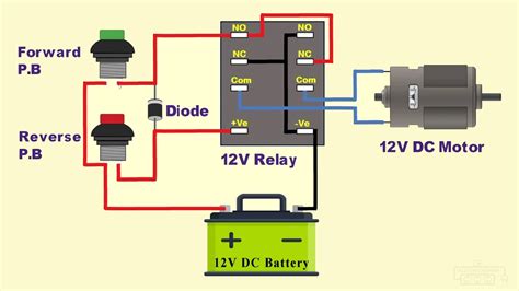 Forward Reverse Electric Motor Wiring Diagram