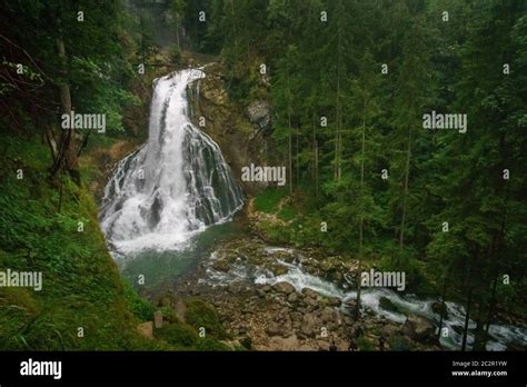 Gollinger Waterfalls in Austria Stock Photo - Alamy