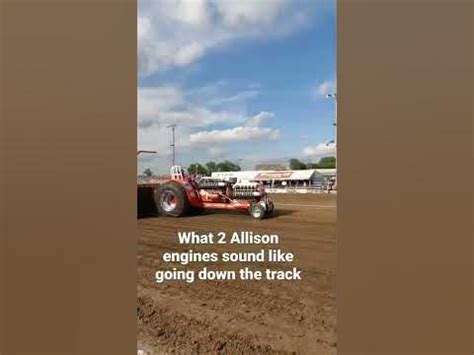 2 Allison engines pulling at Rock Valley #shorts #tractorpulling #truckpull #outlawpulling #iowa ...