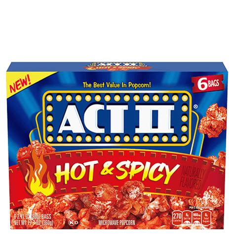 Hot & Spicy Microwave Popcorn | ACT II