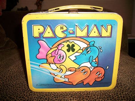 Pac Man Lunch box 1980 vintage Metal lunchbox | #1852896539