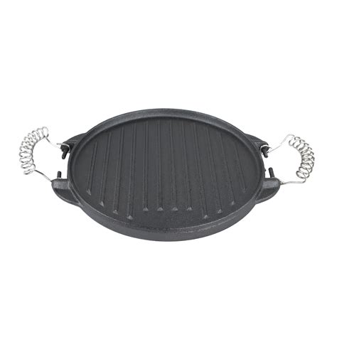 Lot45 Cast Iron Grill Pan 10in Dual-Sided Cast Iron Grill Pans for Stove Tops - Walmart.com