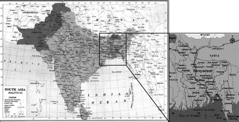 Illustration of Bangladesh in South Asia. | Download Scientific Diagram