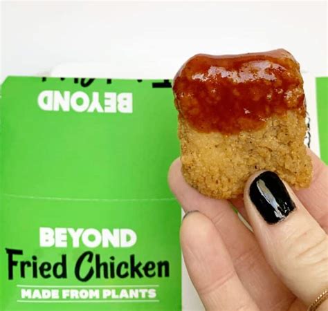 We Tried KFC's Beyond Chicken And Here's What It Tastes Like