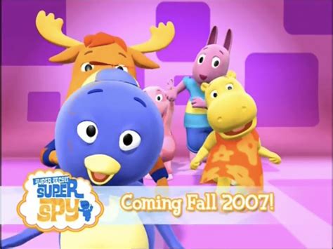 Coming To DVD In Fall 2007 The Backyardigans Sneak Around In Style In A ...