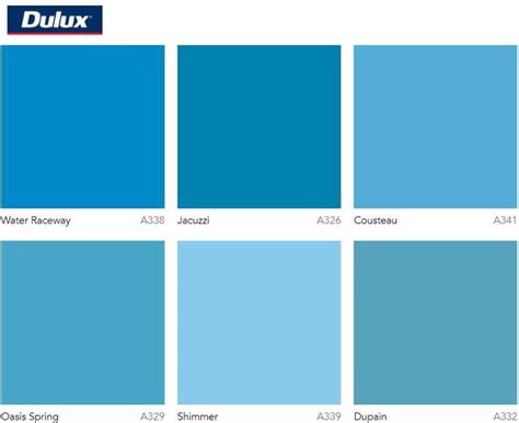 Dulux Blue Paint Colours - Interiors By Color | Dulux blue, Dulux blue paint, Light blue paints