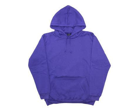 Men's Classic Purple Hoodie | Australian Made Hoodie | Qualitops